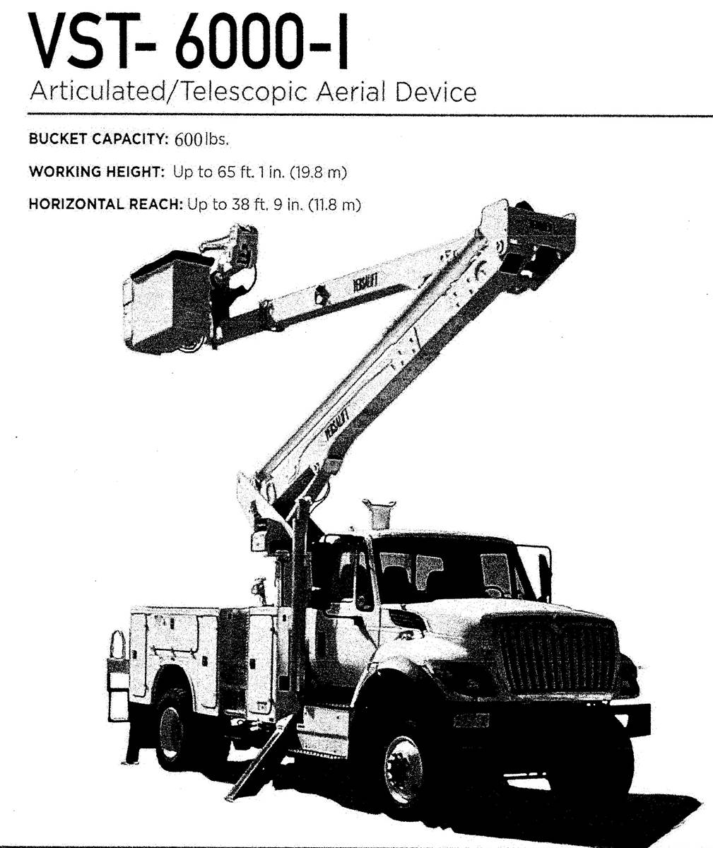 2005 International 4300 Bucket Truck Versalift VST6000MHI Aerial