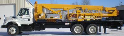 Bridge Inspection Truck - Reach-All LLC Sidekick with 10 Ft Rotating Platform 600 lbs. Capacity