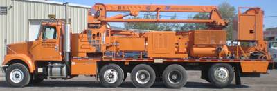 Bridge Inspection Truck - Aspen Aerials UB50 - Underbridge Inspection and Maintenance Platform