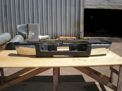 2013 Chevrolet 3500HD Rear Bumper Assembly (Chrome - Loose Plastic)