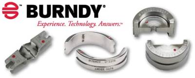Burndy WO Cable Crimping / Termination W DIE SET for 6 Ton Crimper