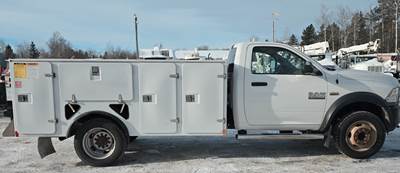 2017 RAM 5500 Regular Cab 4X4 with Altec 11 Ft Fiberglass Mechanic Service Utility Body