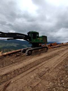 2017 John Deere 909MH Track Feller Buncher