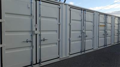 JIASHAN XINHUACHANG 40FT HC SIDE OPENING DOOR Steel Container Trailer