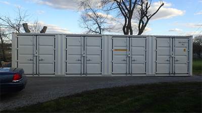 JIASHAN XINHUACHANG 40FT HC SIDE OPENING DOOR Steel Container Trailer