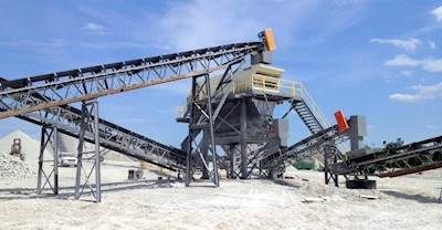 EARTHWORM CONVEYORS 24x110 RADIAL STACKER