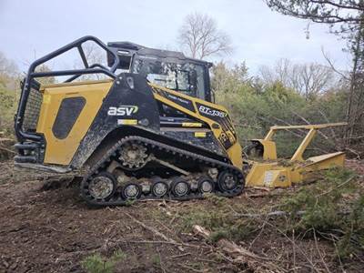 ASV RT-135 Forestry Forestry Mulcher
