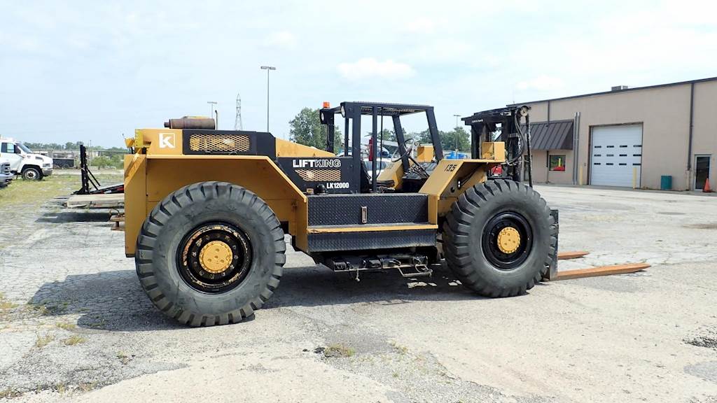 1994 Lift King LK12000 Rough Terrain Forklift For Sale, 1,157 Hours