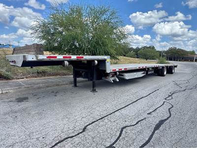 2022 Transcraft 53' Combo - Ramps & Stands - Toolbox - Alum Wheels Drop Deck Trailer