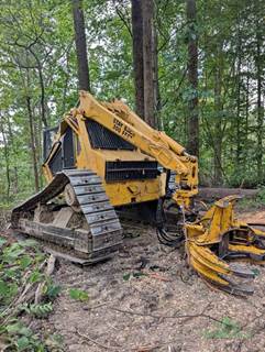 1992 Bell SUPER T Track Feller Buncher