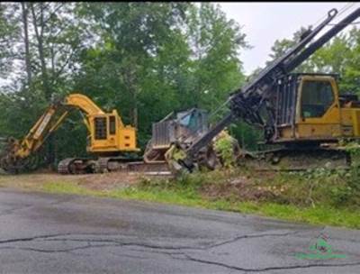 1996 John Deere 653E Logging Processor - Processor