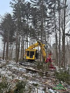 2014 Komatsu XT430L-2 Track Feller Buncher - Quadco 22B Felling Head