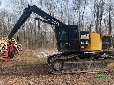 2015 Caterpillar 521B Harvester - Harvester Head