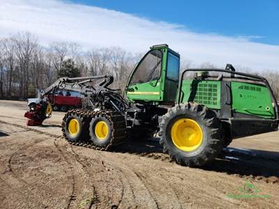 2009 John Deere 1470D Harvester - Waratah H415X Harvester Head