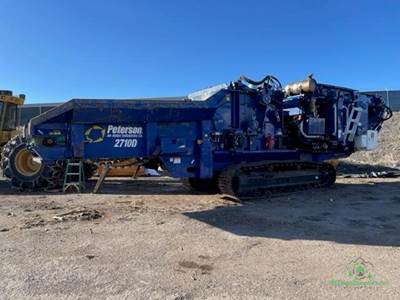 2019 Peterson Pacific 2710D Horizontal Grinder