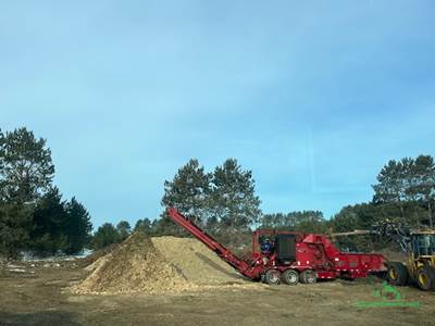 2011 Rotochopper FP66 Horizontal Grinder