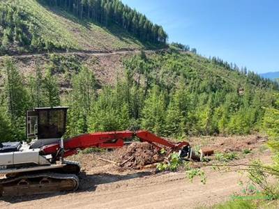 2012 Link-Belt 240 X2 Log Loader