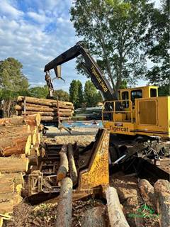 Catlog Board 2台＋Catlog  2005 Tigercat 240B Log Loader For Sale - Charlotte, NC | NEF