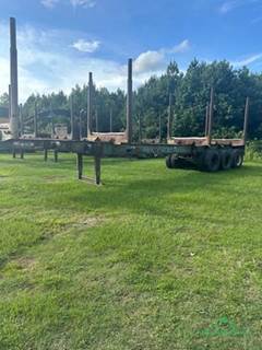 1984 White 42FT Log Trailer