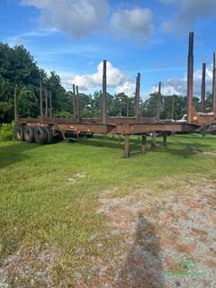 1985 White Tri-Axle Log Trailer 42'