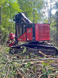 2018 TimberPro TL735D Logging Processor - Quadco 5660 Hotsaw