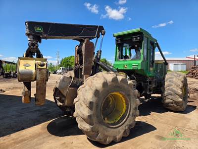 2013 John Deere 648H Skidder - Grapple
