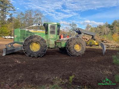 2022 John Deere 848L II Skidder - Grapple