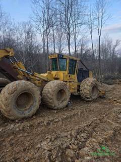 2021 Tigercat 525E Bogie Skidder