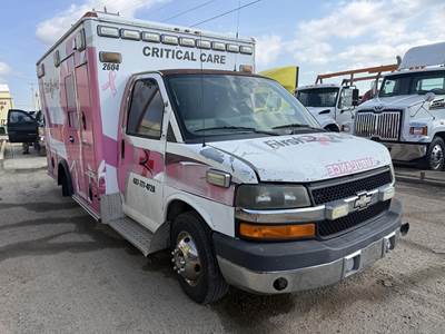 Chevrolet Express 3500 Ambulance - Duramax, 250HP, Automatic