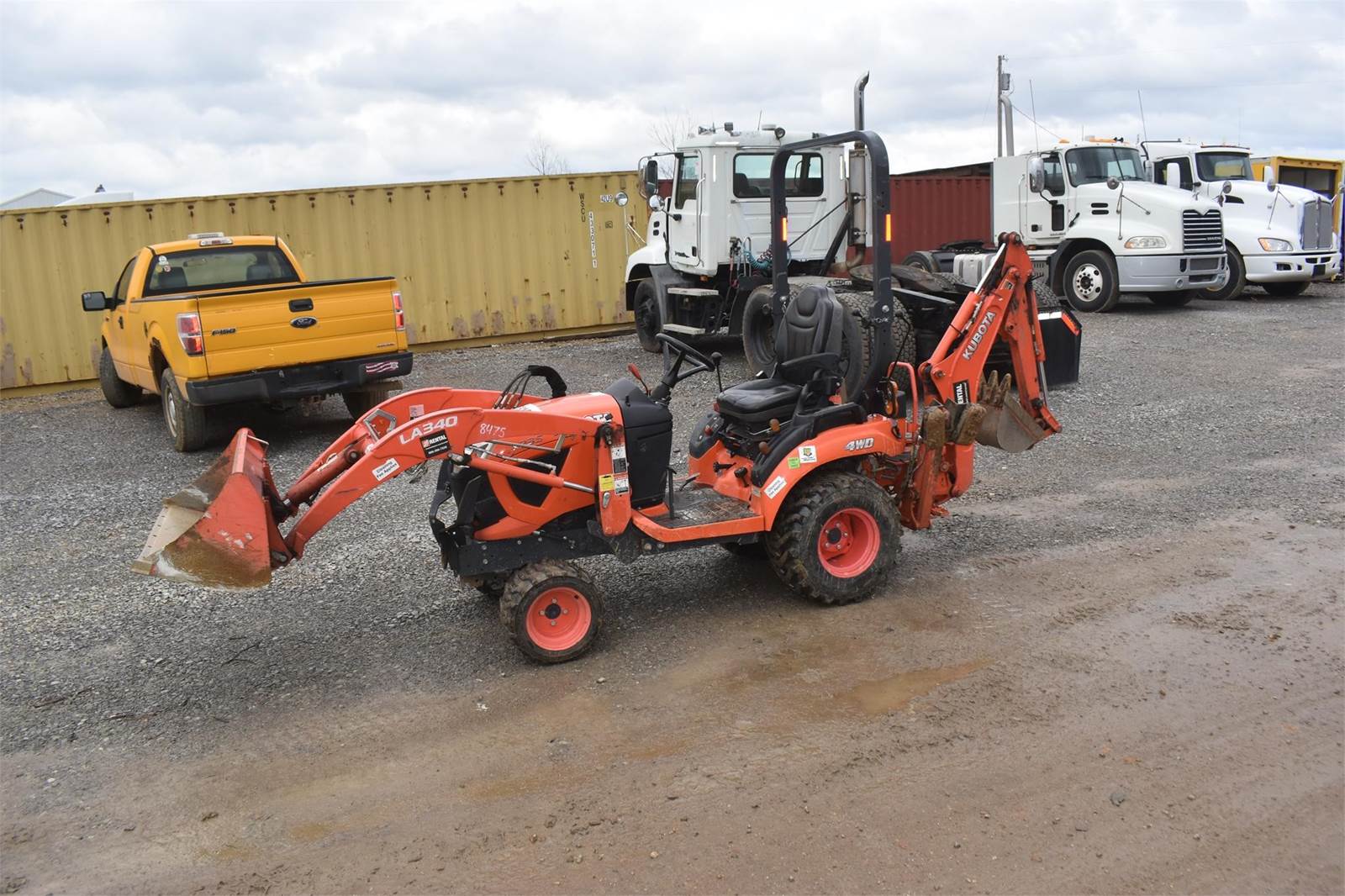 2019 Kubota BX23S Backhoe For Sale, 774 Hours Covington, TN