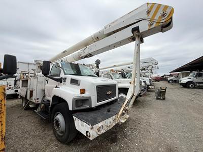 Chevrolet Kodiak C7500 55 ft Boom / Bucket Truck - 2006 ALTEC AA755L ...