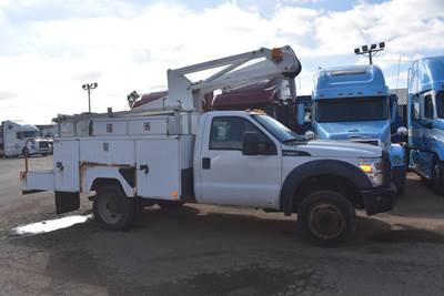 Ford F-450 Boom / Bucket Truck - 2012 ETI ETC35SNT Aerial Lift, Automatic