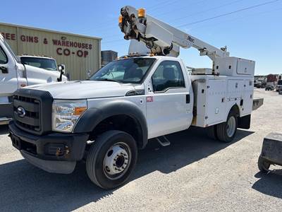 Ford F-450 XL 37 ft Boom / Bucket Truck - 2012 ALTEC AT37M Aerial Lift, Automatic