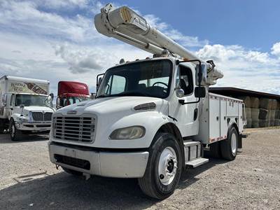 Freightliner M2 100 42 ft Boom / Bucket Truck - 2013 Altec L42A Aerial Lift, Automatic