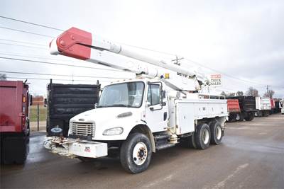 Freightliner M2 106 Boom / Bucket Truck - 2007 Altec AA755L Aerial Lift, Automatic, Tandem Axle