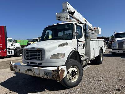 Freightliner M2 106 Boom / Bucket Truck - 2009 ALTEC TA41M Aerial Lift, Automatic