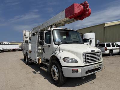 Freightliner M2 106 50 ft Boom / Bucket Truck - 2007 ALTEC AM50 Aerial Lift, Automatic
