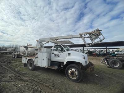 GMC TopKick C6500 35 ft Boom / Bucket Truck - 2000 POSI-PLUS 800-40 Aerial Lift, Automatic