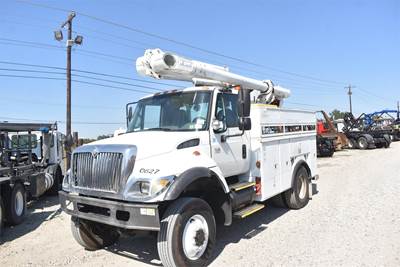 International WorkStar 7300 37 ft Boom / Bucket Truck - 2006 Altec L36A Aerial Lift, Automatic