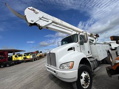 Kenworth T370 55 ft Boom / Bucket Truck - 2012 TEREX 5TC-55 Aerial Lift, Automatic