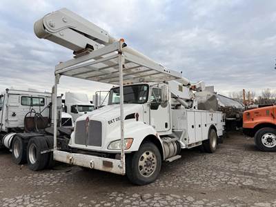 Kenworth T370 Boom / Bucket Truck - 2013 ALTEC AA755 Aerial Lift, 6 Spd