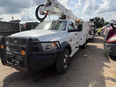 RAM 3500 40 ft Boom / Bucket Truck - 2013 ALTEC AT40G Aerial Lift, Automatic