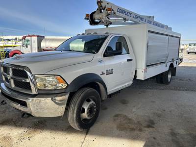 RAM 5500 44 ft Boom / Bucket Truck - 2013 ALTEC AT248F Aerial Lift, Automatic