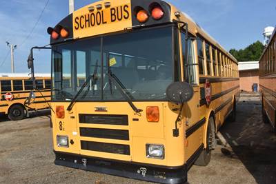 Thomas Built Saf-T-Liner Bus - Cummins, 230HP, Automatic