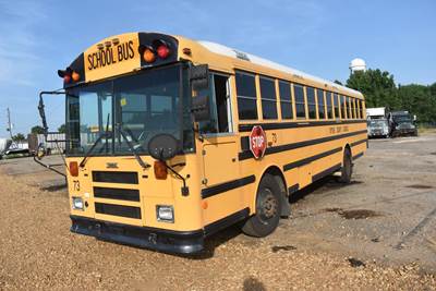 Thomas Built Saf-T-Liner Bus - Cummins, 230HP, Automatic