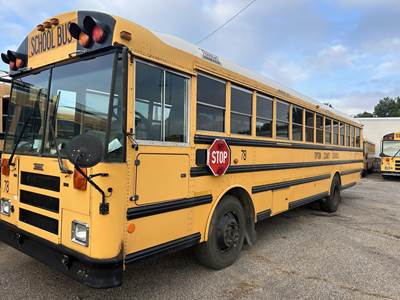 Thomas Built Saf-T-Liner Bus - Cummins, 230HP, Automatic