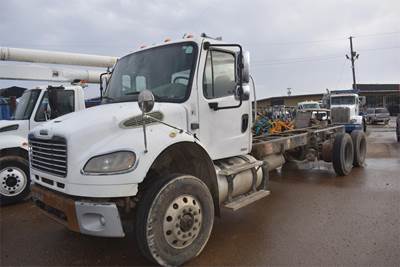 Freightliner M2 106 Tandem Axle Cab & Chassis Truck - Cummins, 300HP, Automatic