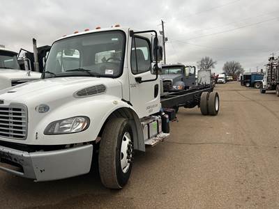 Freightliner M2 106 Single Axle Cab & Chassis Truck - Cummins, 200HP, Automatic