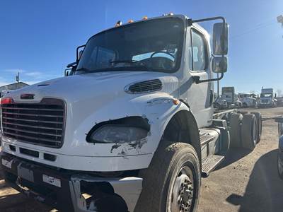 Freightliner M2 106 Tandem Axle Cab & Chassis Truck - Cummins, 330HP, Automatic