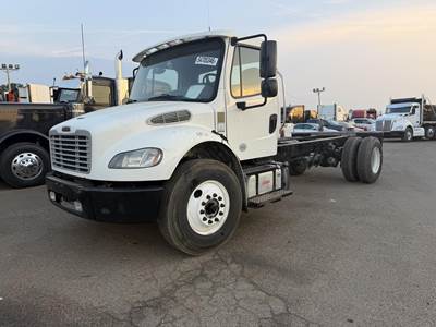 Freightliner M2 106 Single Axle Cab & Chassis Truck - Cummins, 220HP, Automatic